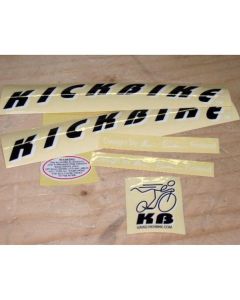 STICKERSET KICKBIKE G3 !!! (SET VAN 5)