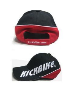 KICKBIKE CAP BLACK/RED