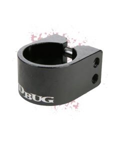 PRO DOUBLE COLLAR CLAMP (PAIR) - BLACK